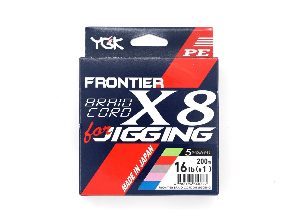 YGK Frontier X8 Multicolor 1.0 Pe